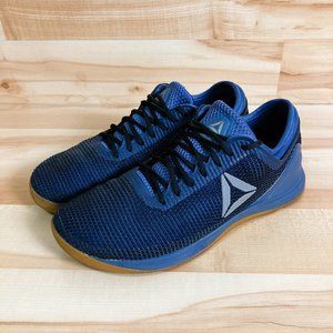 Reebok Nano 8.0 Blue Gum Crossfit Shoe - Men's Size 10